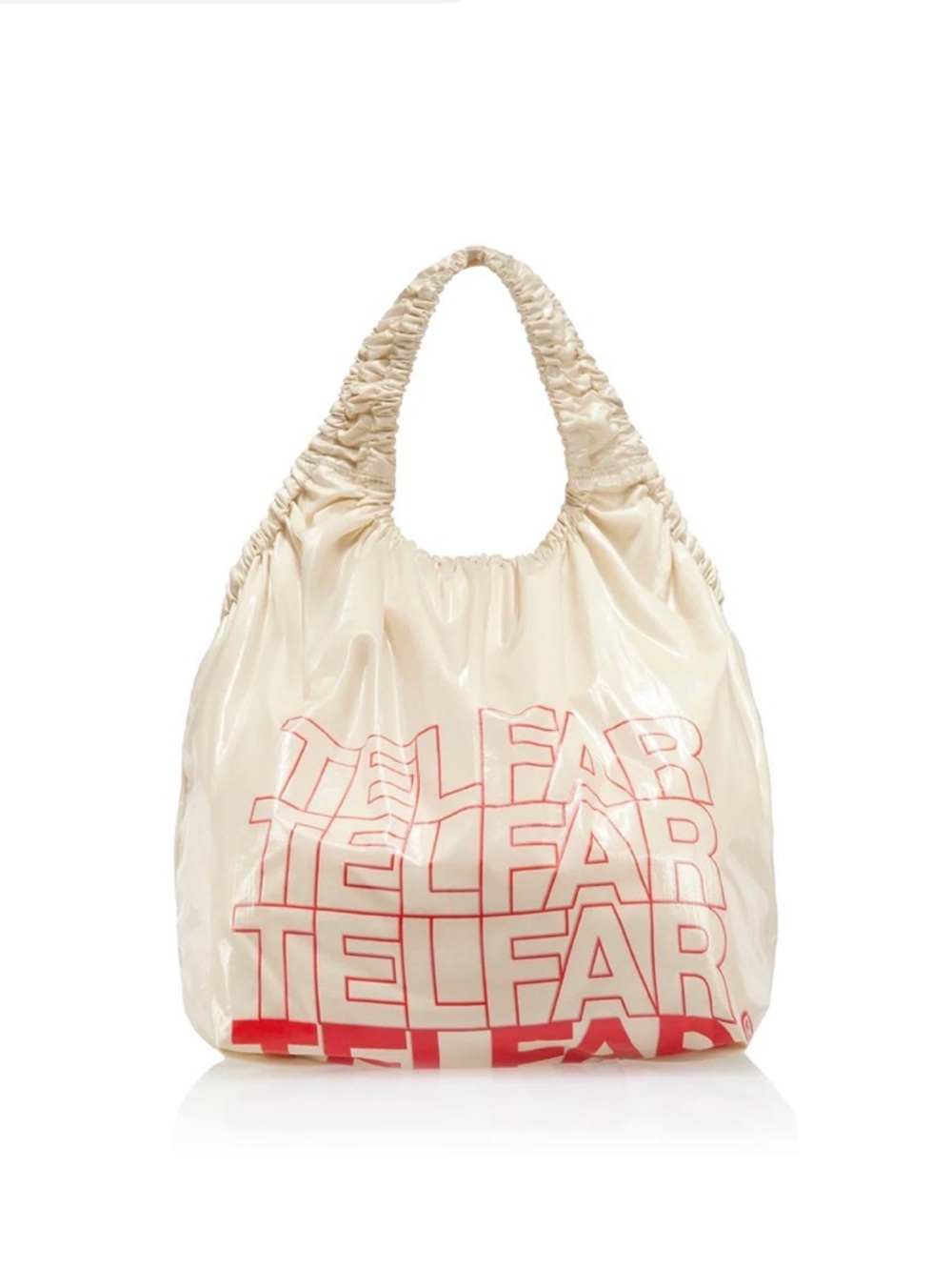 Regular Telfar Plastic Bag | Nude